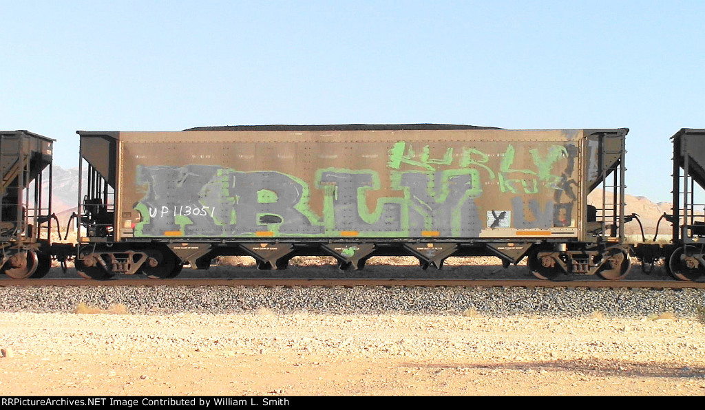 UntitledWB Loaded Coal Hooper Frt at Erie NV W-Pshr -28